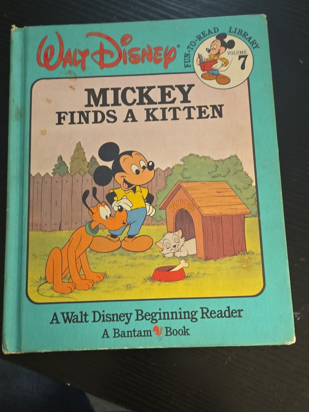 Walt Disney "Mickey Finds a Kitten" Kids Book - Plus 4 More
